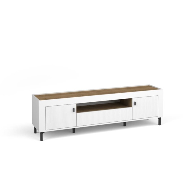 Mossa 08 TV Cabinet 177cm - White 177cm - image 1