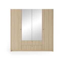 Viki Hinged Door Wardrobe 213cm - Oak Barista 213cm - thumbnail 3