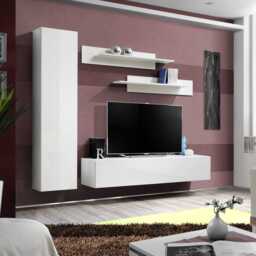 "Fly G1 Entertainment Unit For TVs Up To 60"" - Black 210cm" - thumbnail 2