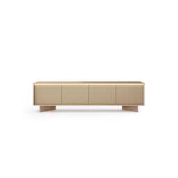 Semi TV Cabinet 204cm - Cappuccino 204cm - thumbnail 4