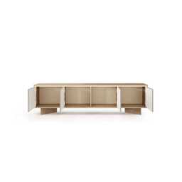 Semi TV Cabinet 204cm - Cappuccino 204cm - thumbnail 5