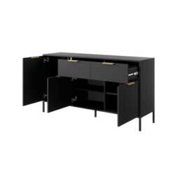Lars Sideboard Cabinet 153cm [Drawers] - Anthracite 153cm - thumbnail 3