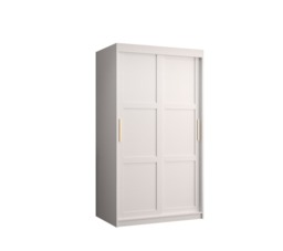 Ramiro I Sliding Door Wardrobe 100cm - White 100cm - thumbnail 7