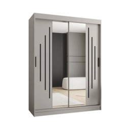 Rubino Y1 Sliding Door Wardrobe 150cm - Cashmere 150cm - thumbnail 7