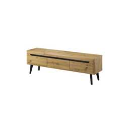 Nordi Large TV Cabinet 160cm - White Gloss 160cm - thumbnail 3