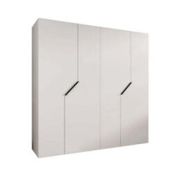 Blomvik I Hinged Door Wardrobe 200cm - Black 200cm - thumbnail 3
