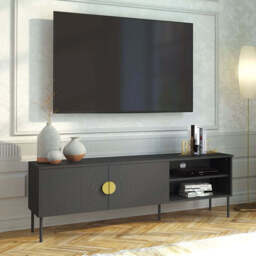Mond 08 TV Cabinet 160cm - Graphite 160cm - thumbnail 1
