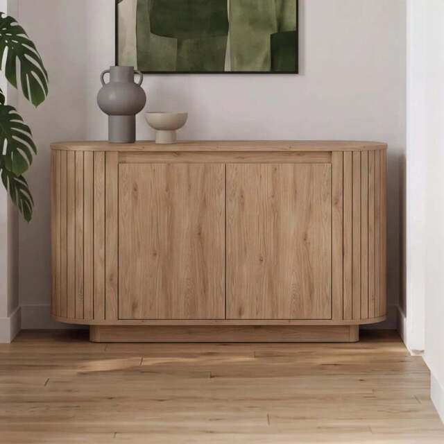 Chikuma Sideboard Cabinet 162cm - Oak Natural 162cm - image 1