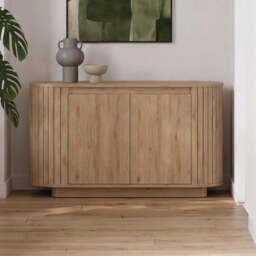 Chikuma Sideboard Cabinet 162cm - Oak Natural 162cm - thumbnail 1