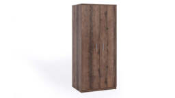 Bono Hinged Door Wardrobe 90cm - White Matt 90cm - thumbnail 6