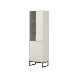 Loft Tall Display Cabinet 53cm - Cashmere 53cm - thumbnail 7