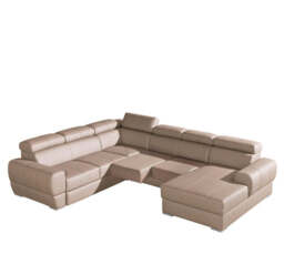 Vento U-Shaped Corner Sofa Bed - 302cm 255cm