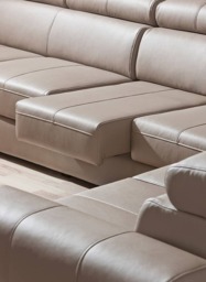Vento U-Shaped Corner Sofa Bed - 302cm 255cm - thumbnail 5