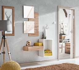 Easy EY-01 Hallway Mirror 60cm - White 60cm - thumbnail 4