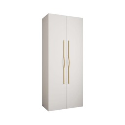 Como II Hinged Door Wardrobe 100cm - Cashmere 100cm - thumbnail 3