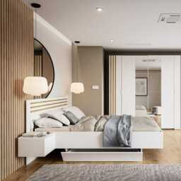 Florencja Sliding Door Wardrobe 220cm - White 220cm - thumbnail 6