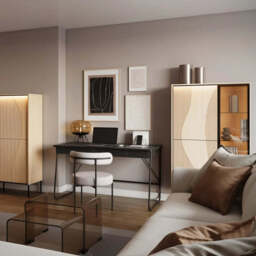 Flow FW-06 Coffee Table 100cm - Oak Vincenza 100cm - thumbnail 8