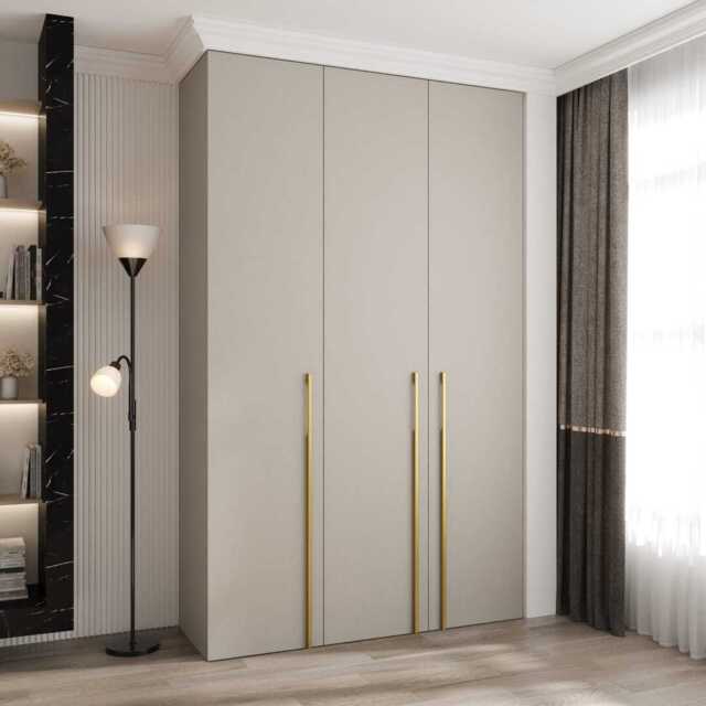Como III Hinged Door Wardrobe 150cm - Cashmere 150cm - image 1