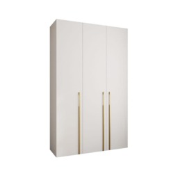 Como III Hinged Door Wardrobe 150cm - Cashmere 150cm - thumbnail 6