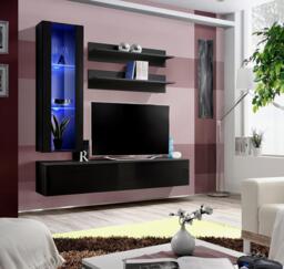 "Fly H2 Entertainment Unit For TVs Up To 49"" - White 160cm" - thumbnail 2