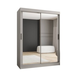 Rubino T3 Sliding Door Wardrobe 150cm - Cashmere 150cm - thumbnail 8