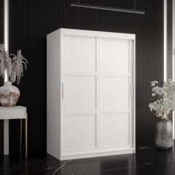 Ramiro I Sliding Door Wardrobe 120cm - Black 120cm - thumbnail 6