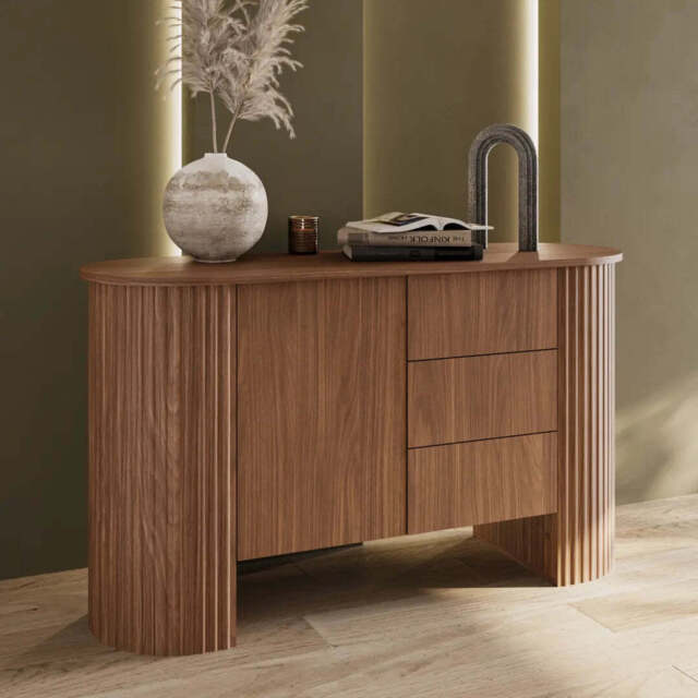 Cavo Chest Of Drawers 139cm - Oak Walnut 139cm - image 1