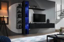 "Switch Metal VII Entertainment Unit For TVs Up To 75"" - 240cm Graphite" - thumbnail 5