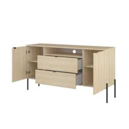 Ore 26 Sideboard Cabinet 140cm - Oak Lindberg 140cm - thumbnail 3