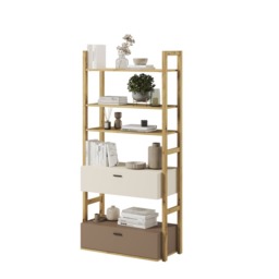 Lenny LY-02 Bookcase 85cm - Oak Artisan 85cm - thumbnail 3