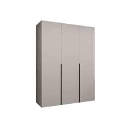 Alicante I Hinged Door Wardrobe 150cm - Black 150cm - thumbnail 4
