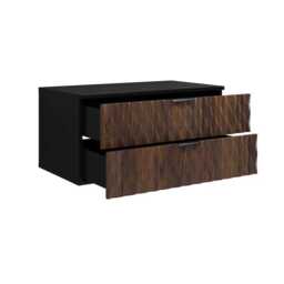 Enzo Floating Vanity Unit 81cm - Oak Catania 81cm - thumbnail 2