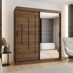 Rubino Y2 Sliding Door Wardrobe 180cm - Cashmere 180cm - thumbnail 2