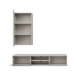 "Geo I Entertainment Unit For TVs Up To 50"" - Cashmere 180cm" - thumbnail 3