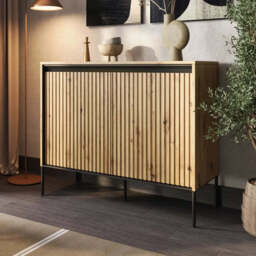 Trend TR-02 Sideboard Cabinet 98cm - Grey Matt 98cm - thumbnail 8