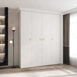Como I Hinged Door Wardrobe 200cm - Cashmere 200cm - thumbnail 5