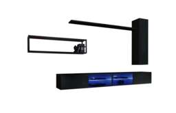 "Switch Metal IV Entertainment Unit For TVs Up To 75"" - 300cm Graphite" - thumbnail 6