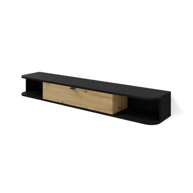 Icarus Floating TV Cabinet 156cm - Black 156cm - image 1