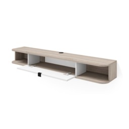 Icarus Floating TV Cabinet 156cm - Black 156cm - thumbnail 6