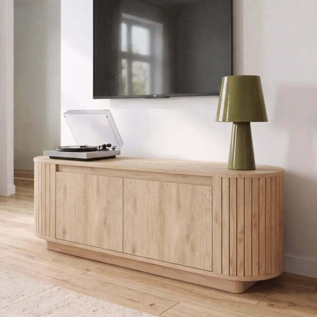 Chikuma TV Cabinet 162cm - Oak Natural 162cm - image 1