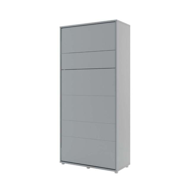 BC-03 Vertical Wall Bed Concept 90cm - Grey Matt 90 x 200cm - image 1