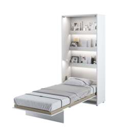 BC-03 Vertical Wall Bed Concept 90cm - Grey Matt 90 x 200cm - thumbnail 4
