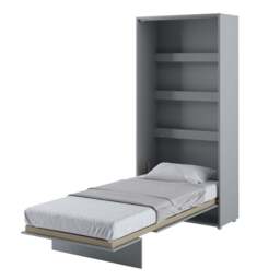 BC-03 Vertical Wall Bed Concept 90cm - Grey Matt 90 x 200cm - thumbnail 5