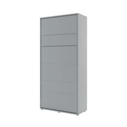 BC-03 Vertical Wall Bed Concept 90cm - Grey Matt 90 x 200cm - thumbnail 1