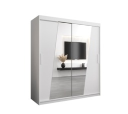 Rhomb Sliding Door Wardrobe 180cm - Oak Artisan 180cm - thumbnail 3