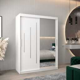 York II Sliding Door Wardrobe 150cm - Oak Artisan 150cm - thumbnail 6