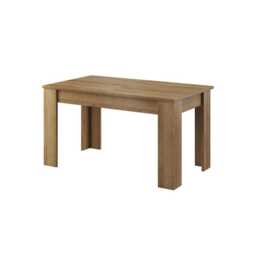 Sky Extending Dining Table 140cm - Oak Riviera 140cm Yes - thumbnail 1