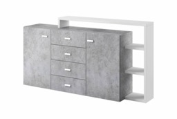 Bota 27 Sideboard Cabinet 180cm - Black Matt 180cm - thumbnail 3