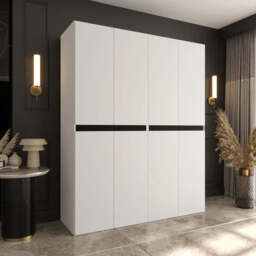 Salsa Hinged Door Wardrobe 160cm - Oak Walnut 160cm - thumbnail 2