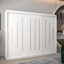 York Sliding Door Wardrobe 250cm - Oak Sonoma 250cm - thumbnail 2